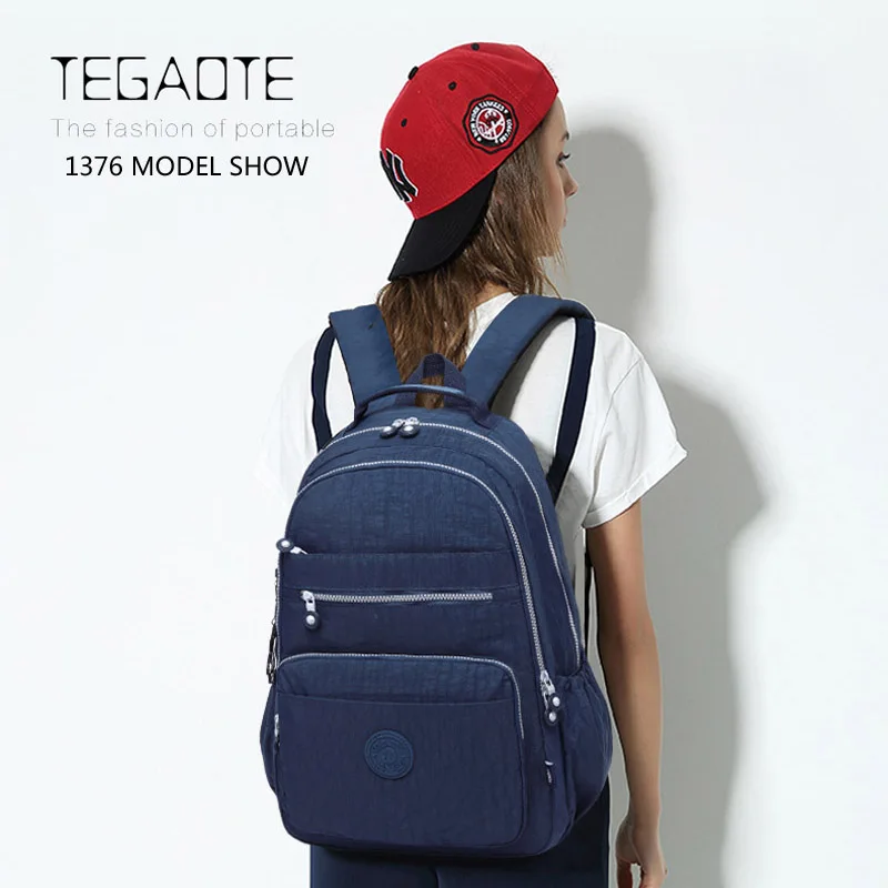 TEGAOTE العلامة التجارية محمول النساء السفر أكياس 2017 متعددة الوظائف الظهر للماء النايلون المدرسة الظهر للمراهقين TEGAOTE العلامة التجارية محمول النساء السفر أكياس 2017 متعددة الوظائف الظهر للماء النايلون المدرسة الظهر للمراهقين