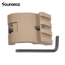 45 градусов крепление 20 мм Ультра Смещенный угол Пикатинни Крепление Пистолет Аксессуары для охоты