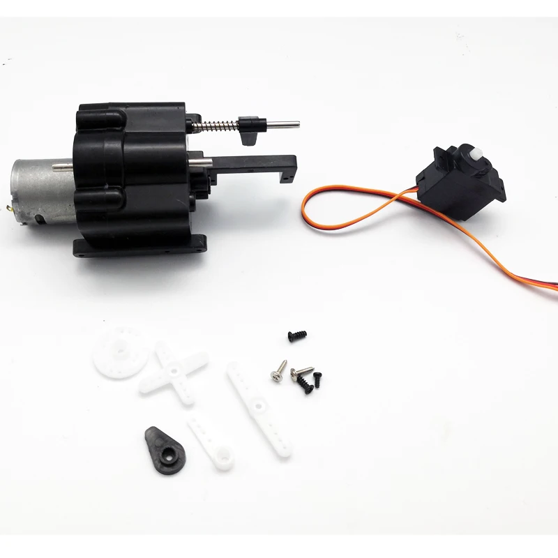 

WPL Transmission Gearbox For B14 / B24 / C14 / C24 / B16 RC Car Remote Control Toys Parts Gearbox With Servo