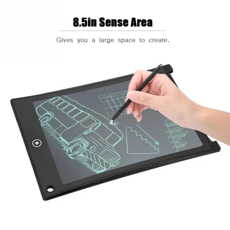 

8.5inch LCD One-button Erasing All Graphics Tablets Drawing Tablet Board Shockproof Drawing Tablet with Pen for Student Children