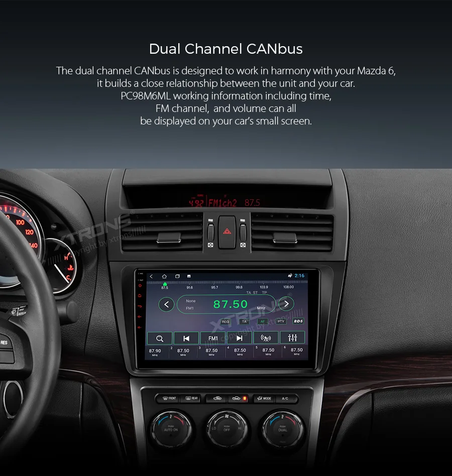 Best 9" Android 8.1 OS Car Multimedia Navigation GPS Radio for Mazda 6 2008-2012 & Mazda 6 Ultra 2008-2016 & Mazda 6 Ruiyi 2008-2012 17