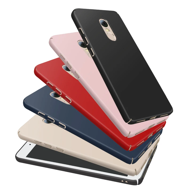 Jderv 4x чехол для Xiaomi Redmi Note 4x4 Чехол Ультра тонкий Матовая Жесткий Пластик 360 Степень