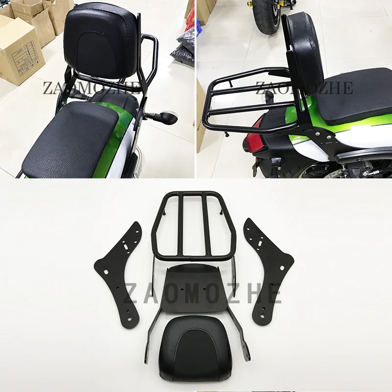 

NEW Black Backrest Sissy Bars Cushion Pad For Kawasaki Vulcan S 650 2015 2016 2017 Vulcan S650 15-16-17 motorcycle Sissy Bars