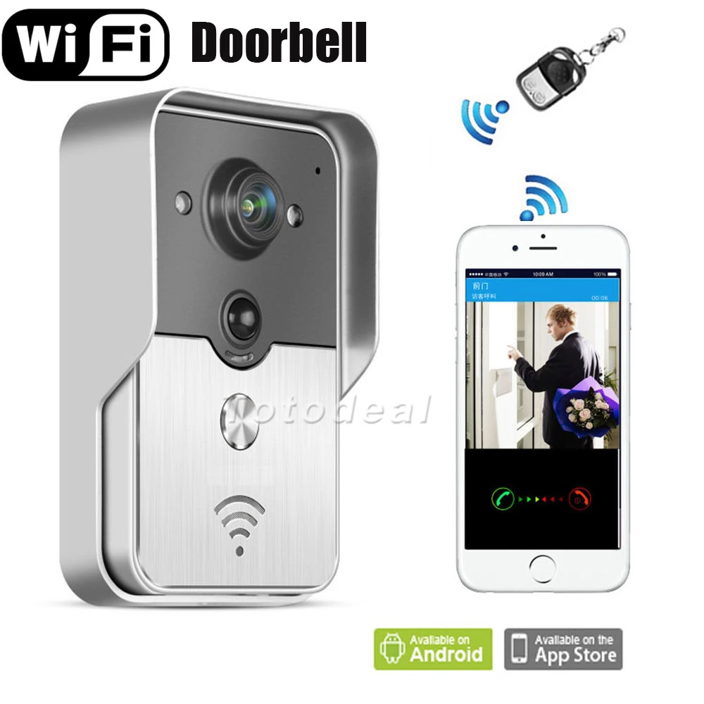 Wifi video door phone doorbell Wireless Smart Wireless