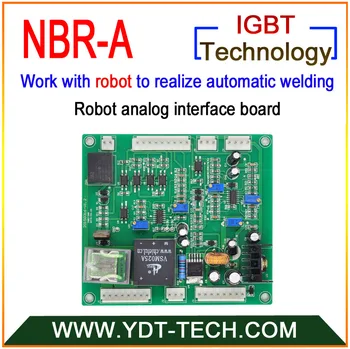 

NBR-A is the robot analog interface board work with gas shielded welding machine for automatic welding