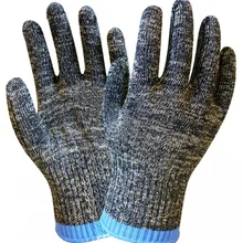 Высокая резка опасностей металла штамповки стекло работы перчатка еда Мясник перчатки арамидное волокно анти вырезать рабочие перчатки