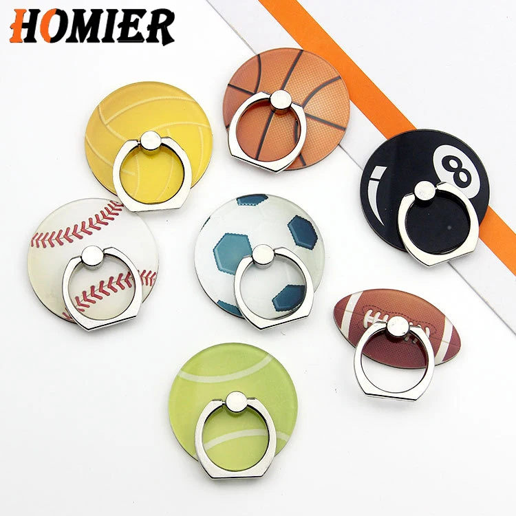 

Wholesale Metal Finger Ring Mobile Cell Phone socket Cute Cartoon phone Holder stand For iPhone 5 6s 7 8 plus X XS Bracke holder