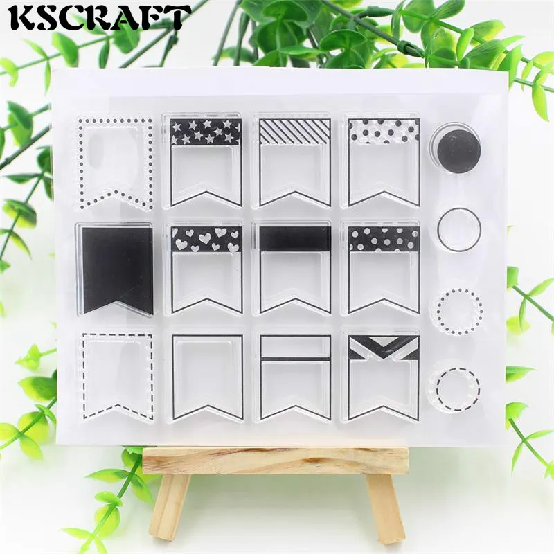 

KSCRAFT 1 sheet DIY Transparent Clear Rubber Stamp Seal Paper Craft Scrapbooking Decoration Projects 028