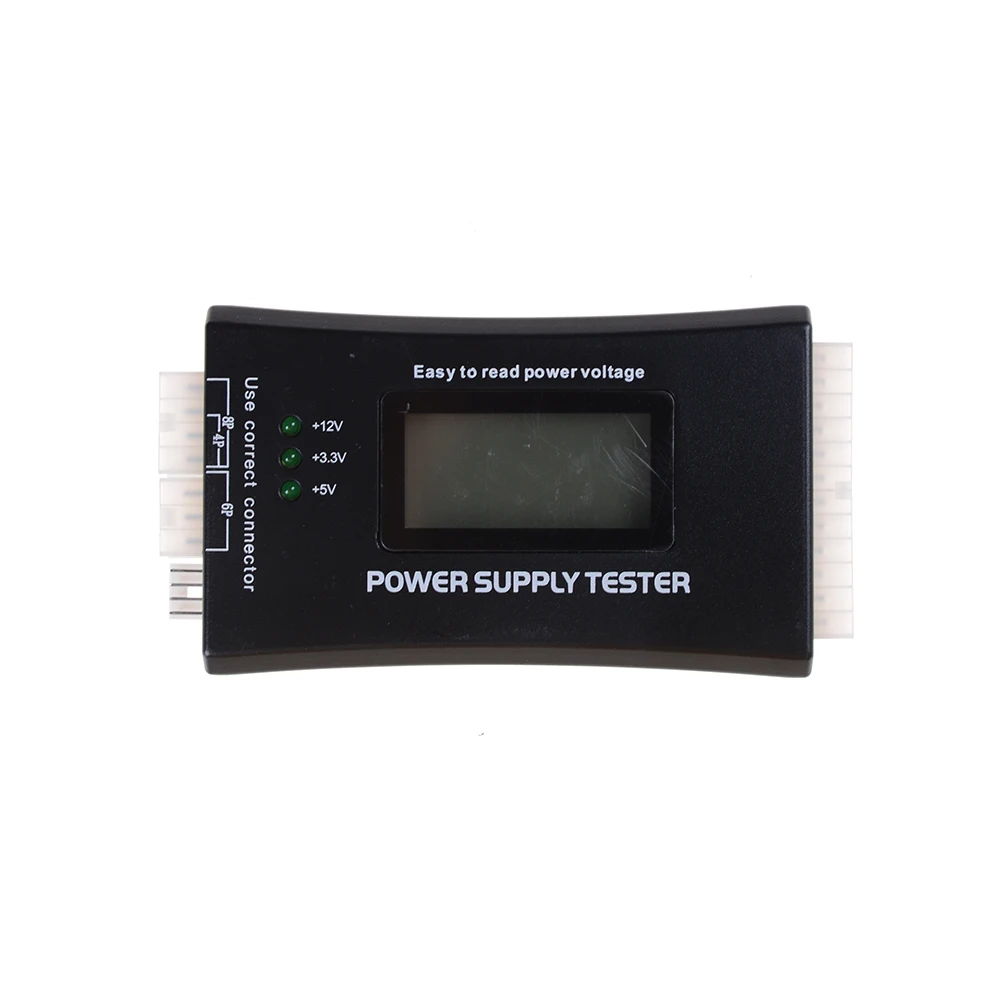

Diagnostic Tester Tools Digital LCD Display PC Computer 20/24 Pin Power Supply Tester Checker Power Measuring
