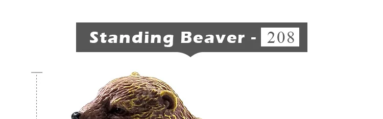 Имитация барсука Росомаха Anteater Beaver Bear фигурка животного домашний декор миниатюрное украшение для сада в виде Феи аксессуары