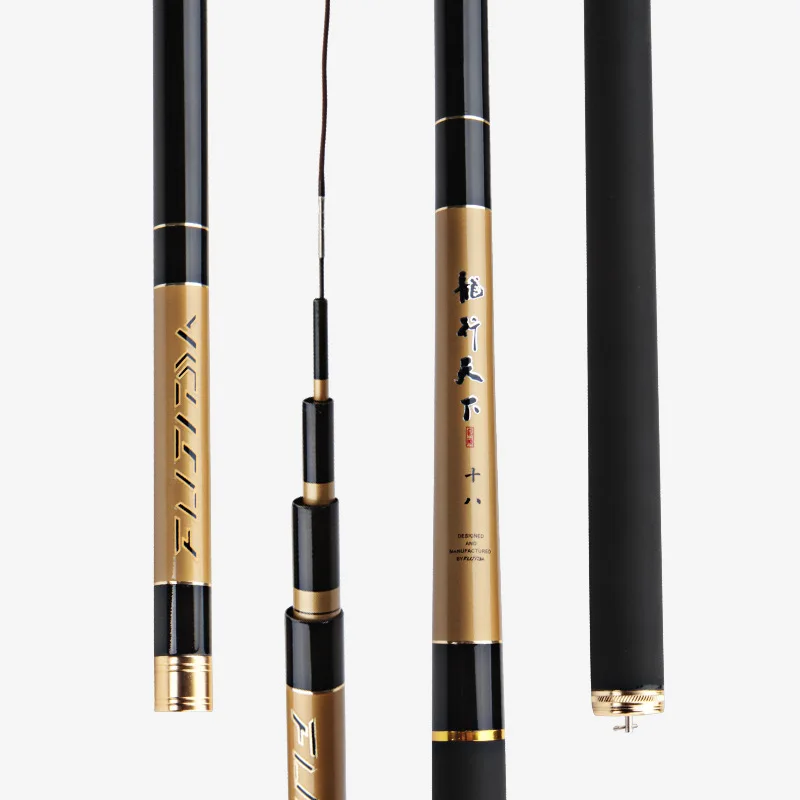 Super Hard Taiwan Fishing Rod 19 Tune Carbon Ultra Light Fishing Hand Pole 2.7/3.6/3.9/4.5/5.4/6.3m Stream River Fishing Cane