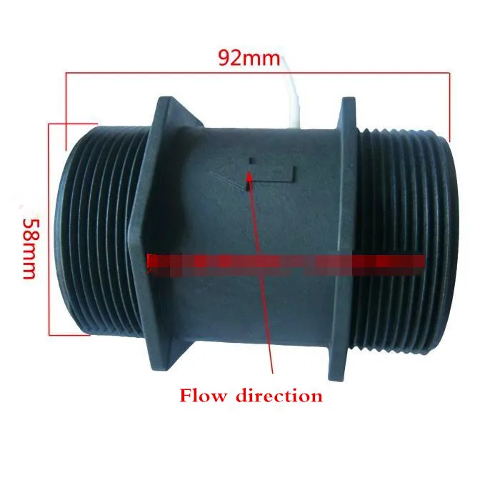 YF-DN50 G" дюймовый датчик счетчика расхода воды расходомер caudalimetr счетчик индикатор потока воды система манометр устройство 10-200л/мин