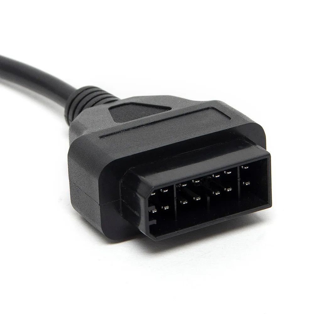 OBD2 кабель для nissan 14 Pin до 16 Pin OBD 2 II кабель Авто адаптер автомобильного диагностического инструмента разъем сканирования кабель продвижение