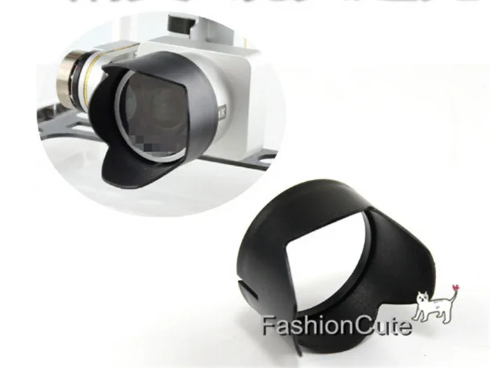 Camera Lens Sun Hood Cover Cap + Lens Cap Camera Cover Protective Case For DJI Phantom 3