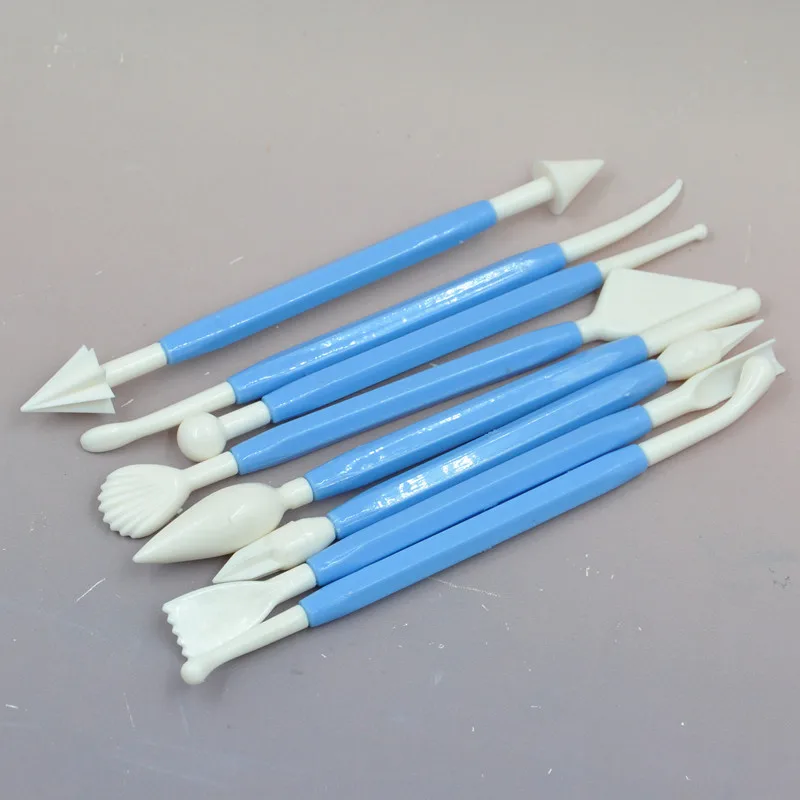 8inch 8pcs/Set Ceramic Pottery Polymer Clay Tools Modelling Sculpture