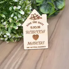 Магниты из деревенского дерева сохраняют дату магниты на заказ сохранить дату магниты/свадебные сохранить дату магниты сохранить дату