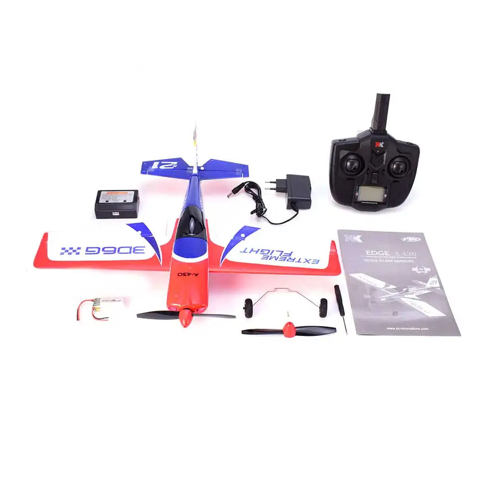 Передатчик Wltoys XK A430 X4 2 4 ГГц 5CH бесщеточный система 3D6G самолет совместимый с FUTABA S