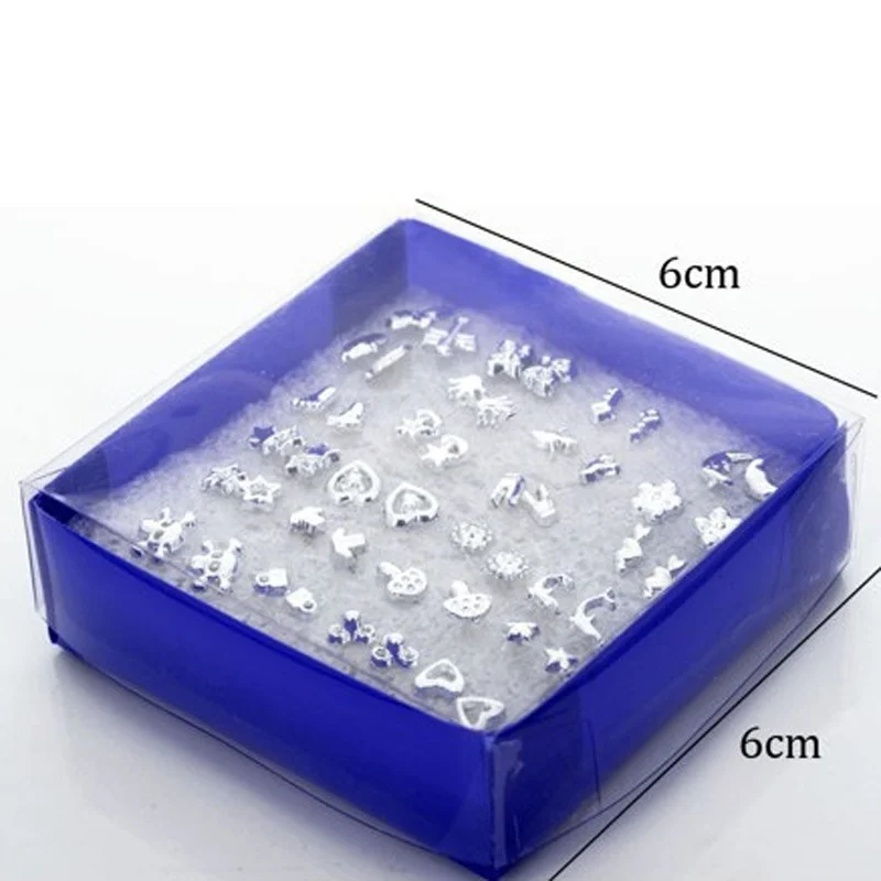 

24 Pairs Different Types Stud Earrings 2018 Women Fashion Exquisite Bohemian Wedding Pretty Earrings Jewelry Miniature