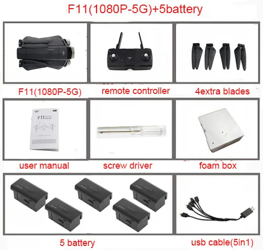 SJRC F11 gps 5G Wifi FPV с камерой 1080P 25 минут время полета бесщеточный складной рычаг селфи RC Дрон Квадрокоптер - Цвет: Синий