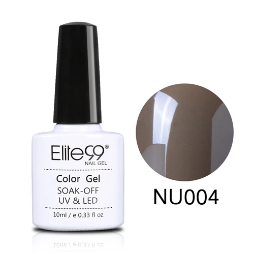 Elite99, серия телесного цвета, УФ-Гель-лак, замачиваемый, светодиодный, дизайн ногтей, горячая распродажа, Гель-лак для ногтей, 24 цвета - Цвет: NU004