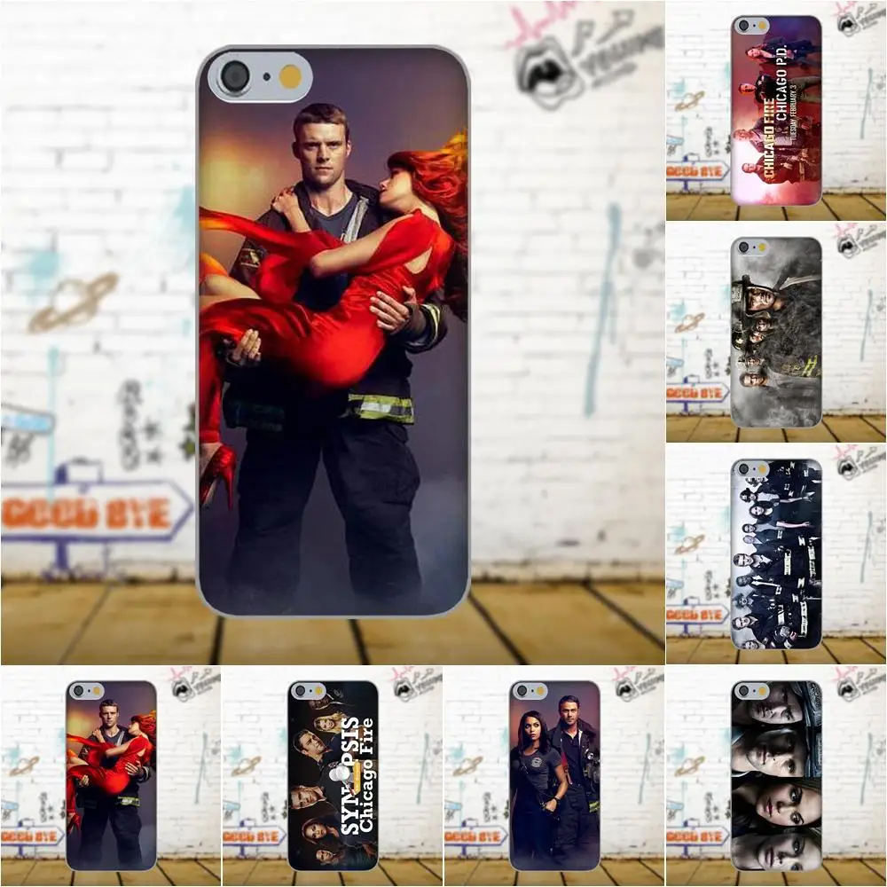 

Chicago Fire Soft Silicone TPU Transparent Call Box For Apple iPhone X 4 4S 5 5C SE 6 6S 7 8 Plus For LG G4 G5 G6 K4 K7 K8 K10