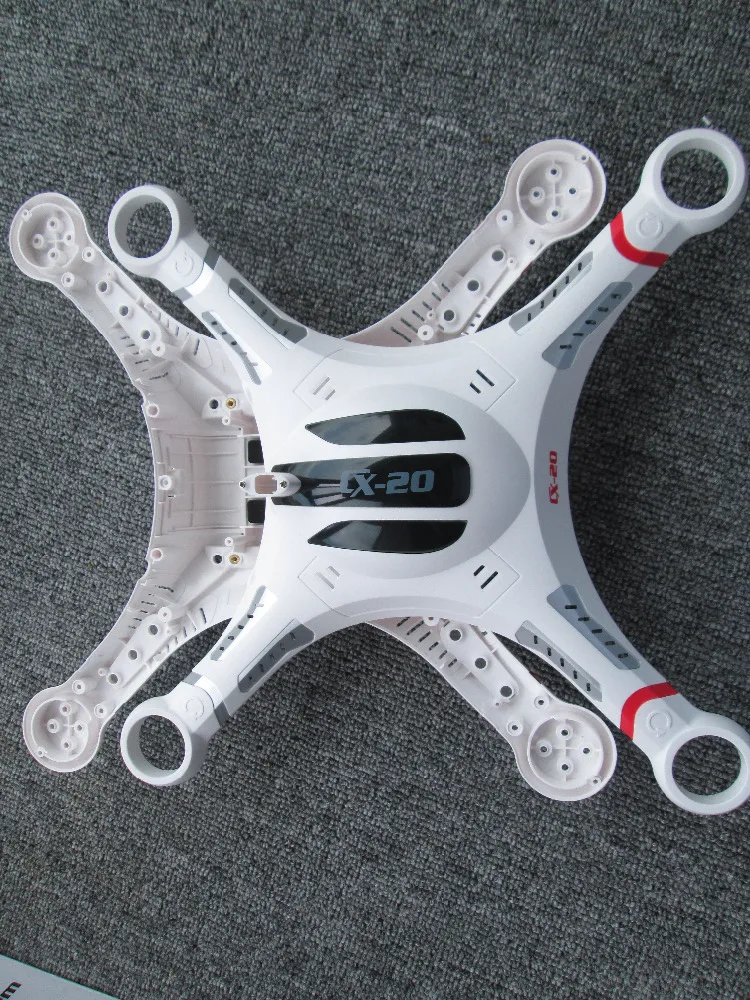 

100% Original Cheerson CX-20 RC Quadcopter Spare Parts Body Shell Cover Set CX20 Drone cx 20 Helicopter Replacement Accessories