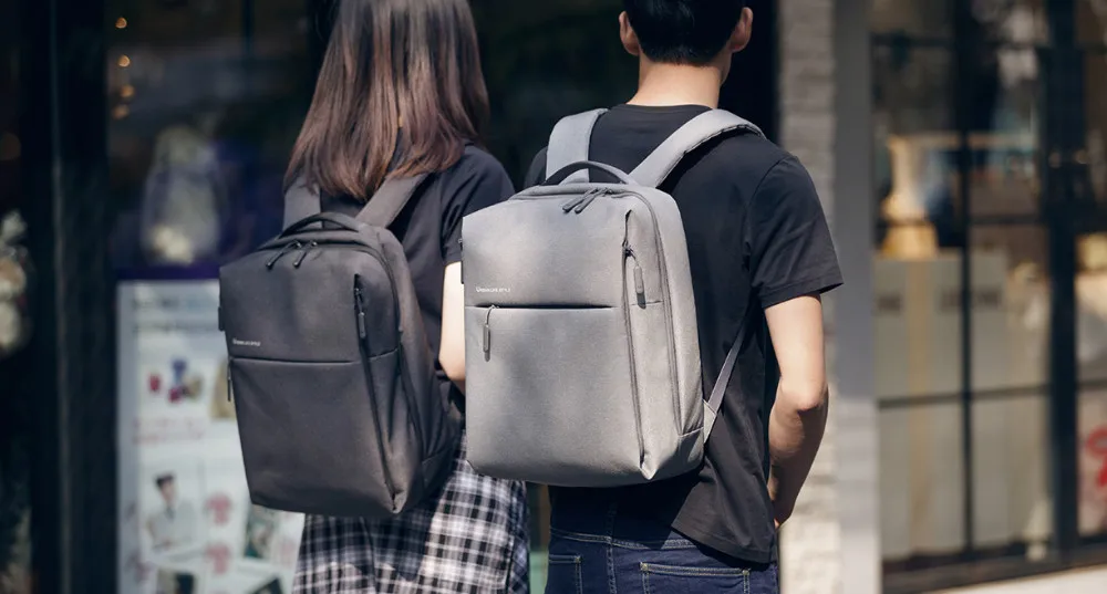 Горячее предложение! Распродажа! Xiaomi Back pack для мужчин женщин Унисекс Рюкзак городской жизни стиль Рюкзаки большой емкости сумки для ноутбука