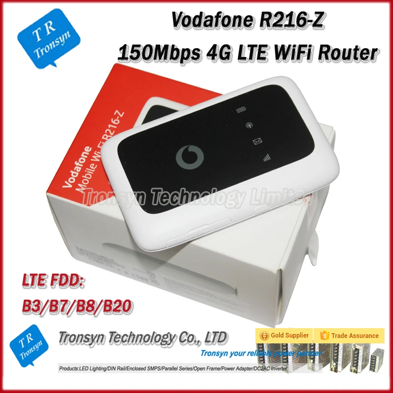 Лидер продаж разблокировать Vodafone r216-z 150 Мбит/с 4 г Мобильный Wi-Fi маршрутизатор Поддержка LTE FDD группа 3/7/ 8/20