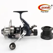 YTT Рыболовная катушка ДОЮЙ JinTai(8+1)BB на выбор: 4000 / 5000.(5,2:1) байтранер с 2 шпулями Baitrunner