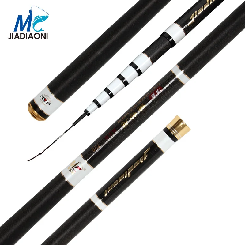 JIADIAONI Carbon Carp Fishing Rod China Stream Hand Rod Pod Telescopic