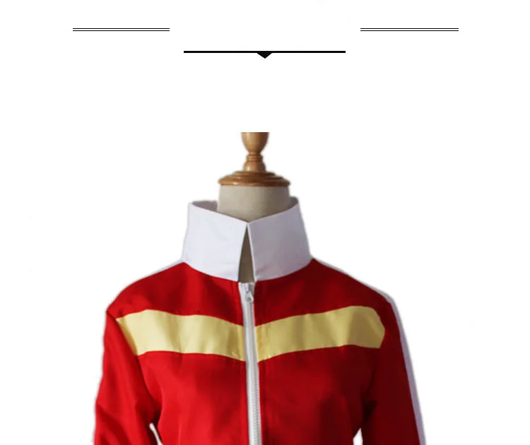 Voltron: Легендарный Защитник КИТ красная куртка для женщин и мужчин Хэллоуин Косплей Костюм Топ пальто наряд КИТ Акира когане Косплей