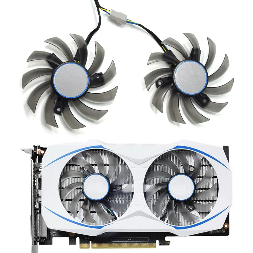 Вентилятор кулера FD7010H12S HD7850 75 мм для Sapphire 2 Гб ASUS GTX760 Dual GTX 1060 1050 TI RX 460