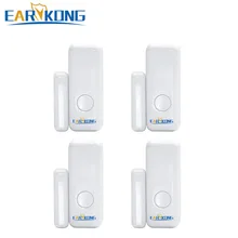433 МГц беспроводной детектор открывания дверей, окон для PG-103 W2B WIfi GSM RFID сигнализация
