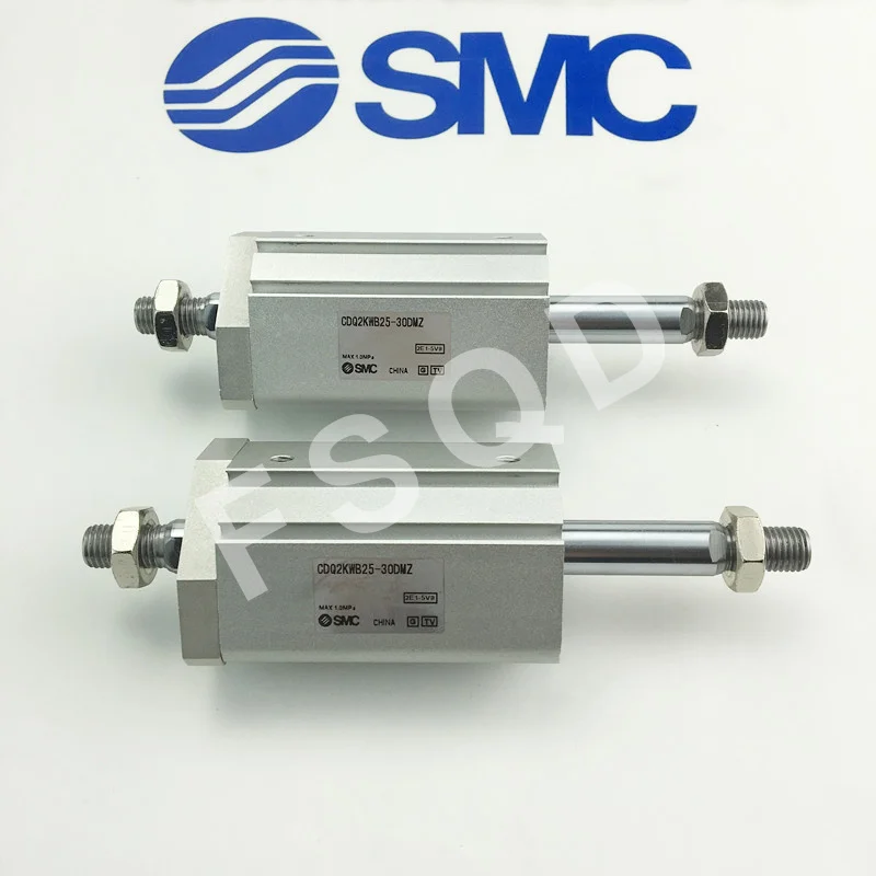 SMC Compact cylinder,Non-rotating Rod Double Acting,Double ROD CDQ2KWB25-30DMZ CDQ2KWB40-50DMZ CDQ2KWB series
