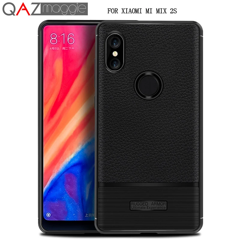 Чехол для телефона Xiaomi Mi Mix 2S роскошный защитный мягкий ТПУ чехол простой |