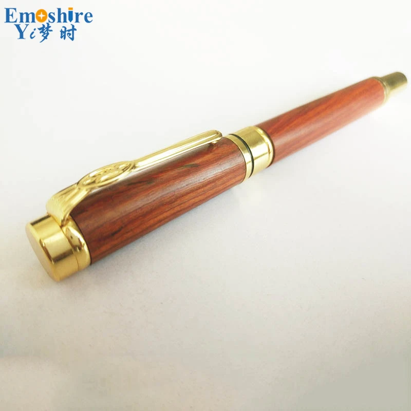 Emoshire High - grade red sandalwood signature pen new boutique creative pearl pen spot wholesale (8)