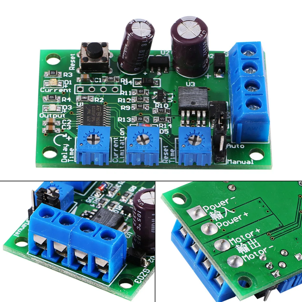 

Over-current Protector Switch Short Circuit Overload Protection Module
