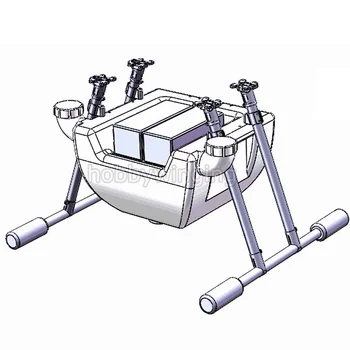 Spray pump Agriculture drone 10KG Water Tank+ Carbon Fiber Landing gear Agricultural Quadcopter Hexacopter UAV