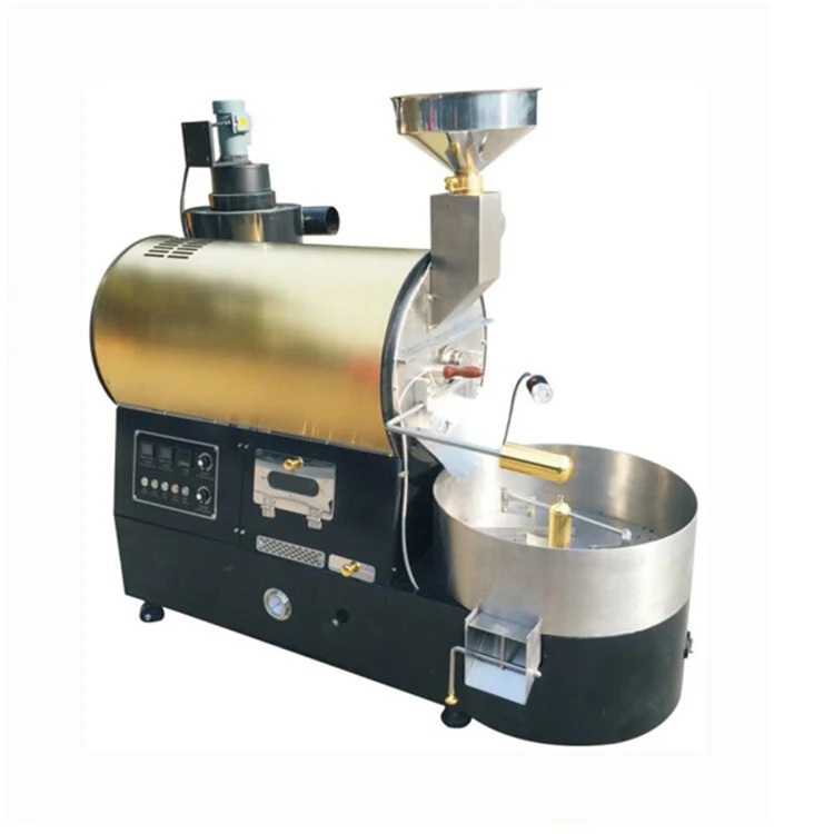 

Industrial 6 kg coffee roaster gas heater coffee roasting machine with CE certification