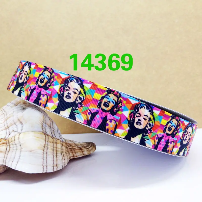 

Free shipping 2016 new arrival ribbons Hair Accessories ribbon 10 yards printed grosgrain ribbons 14369