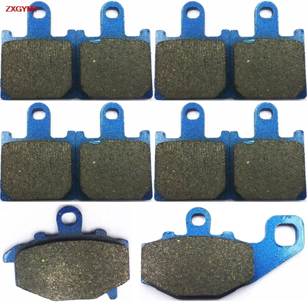 Sinter Hh Brake Pad Set For Kawasaki Zx6r 600 Zx Ninja 2007 2017 Front Rear 17 07 16 15 14 13