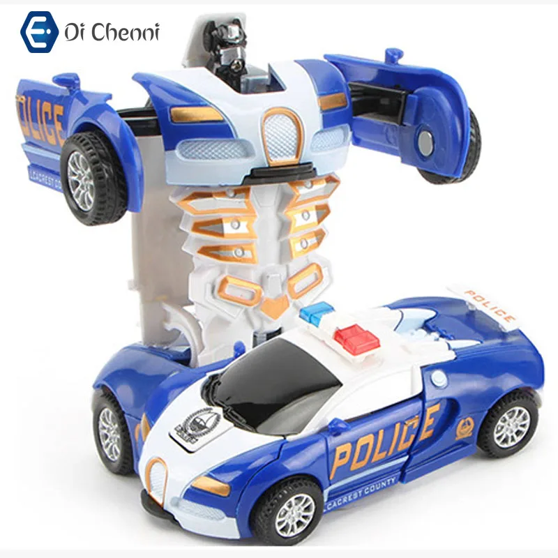 

Model Transformation Robot Car Action toys Plastic ABS Toys Action Figure Toys best Gift For Education Robots for Children