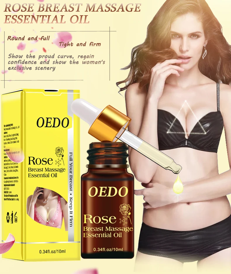 OEDO Роза травяное эфирное масло для увеличения роста груди усилитель Массажер Лечение эффективная Полная эластичность лифтинг