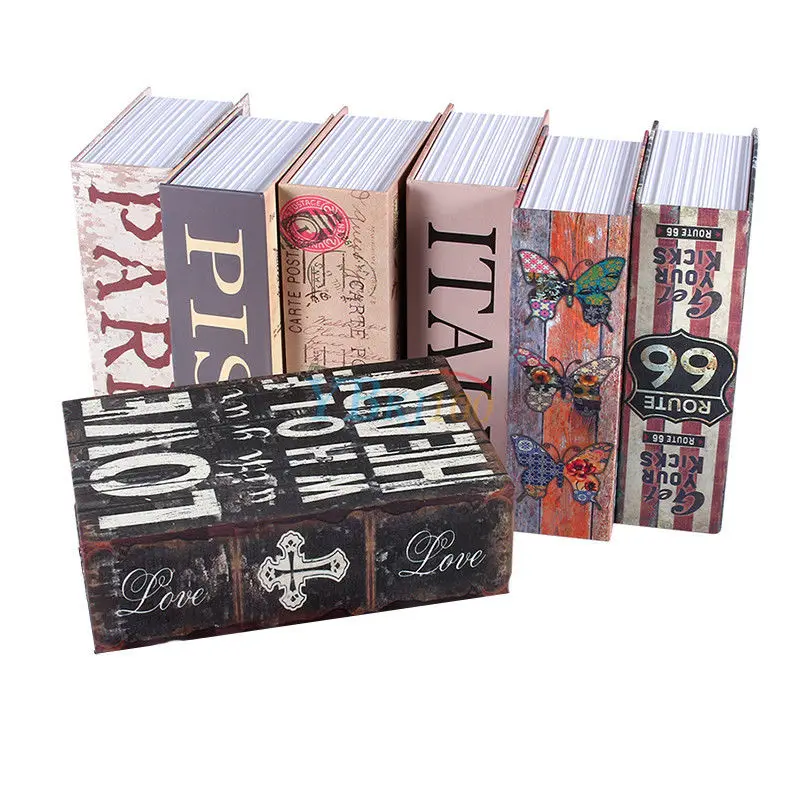

NEW Home Hidden Security Dictionary Book Safe Cash Jewelry Storage Key Lock Box Secret Book Case