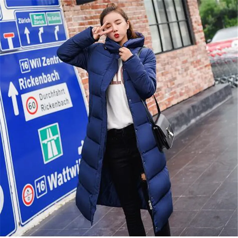 New autumn winter warm coat padded short female Slim thin jackets women's thick cotton jacket clothing - Цвет: 3