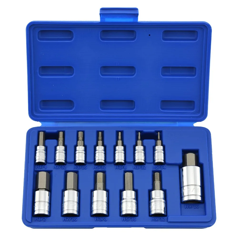 junpro-13-pcs-set-heavy-duty-allen-sae-wrench-hex-socket-bit-set-3-8-1