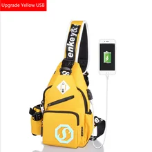 Новая мода Повседневное Многофункциональный Для мужчин Груди Сумка Высокоточный Оксфорд Водонепроницаемый износостойкие плечо пакет сумка