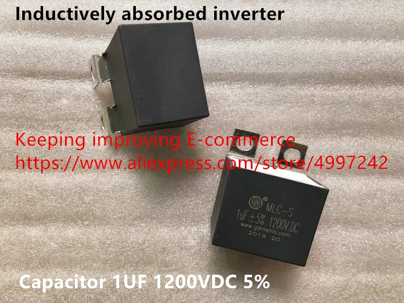 Nuova capacità originale al 100% dell'inverter 1UF 1200VDC (induttore) induttivamente assorbibile - Image 3