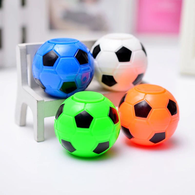 10PCS/Creative Mini Football Basketball Fidget Spinner Toy Hand Tip Gyro Anti-stress Fun Toys Gifts For Adults Chilldren
