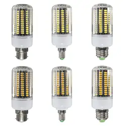 Smuxi 12 Вт 5733 SMD 136 Светодиодный лампа E27/E14/B22 кукурузы светодиодный свет лампы 110 В 1500lm энергосбережения дома люстры